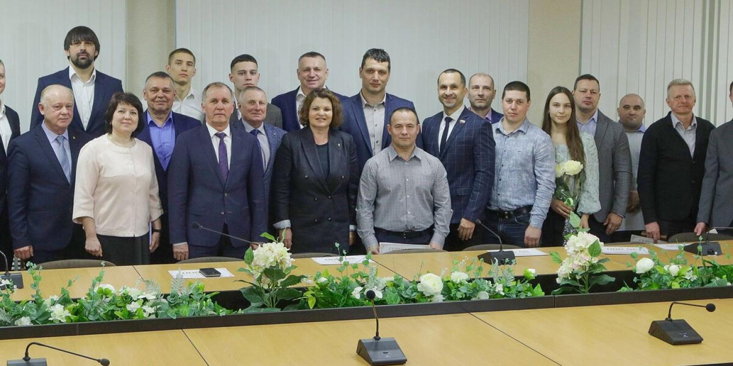 В Брянске вчера состоялось награждение спортсменов